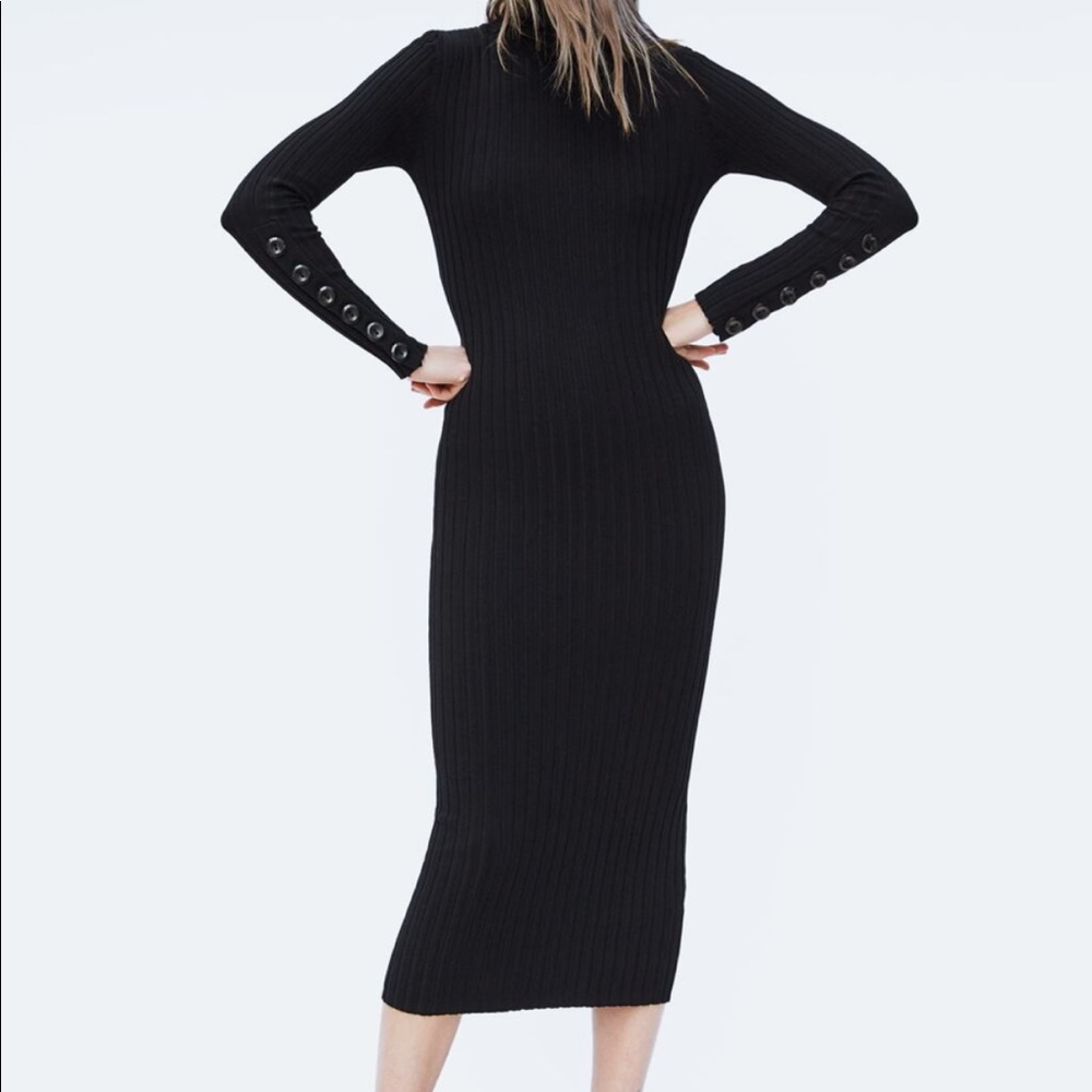 Zara ribbed dress